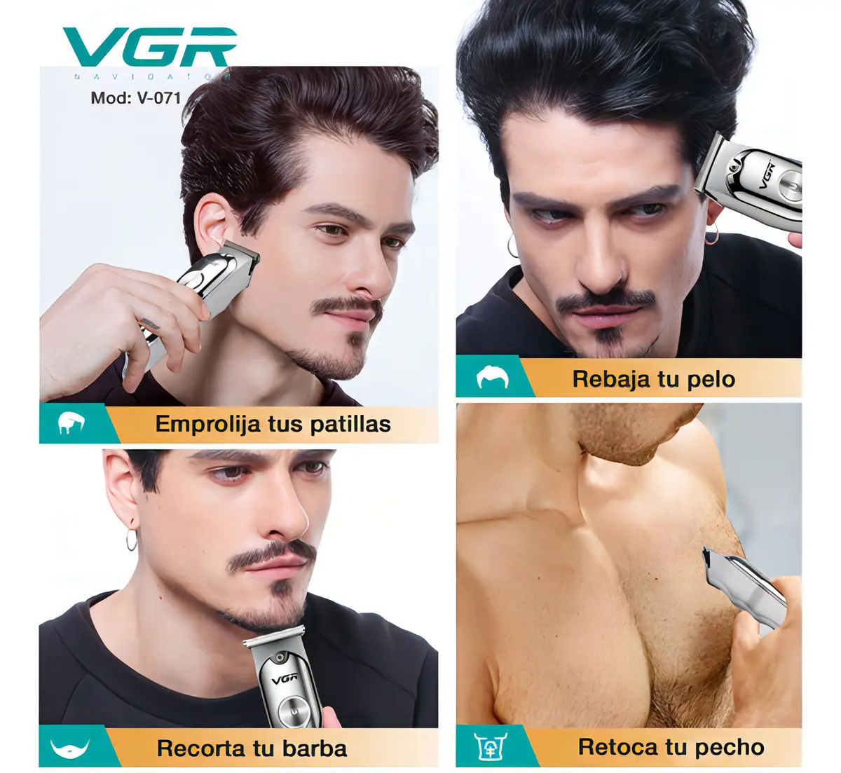 MAQUINA PELUQUERA VGR Ref. V -071 3 MAQUINA PELUQUERA VGR Ref. V -071 - Imagen 3