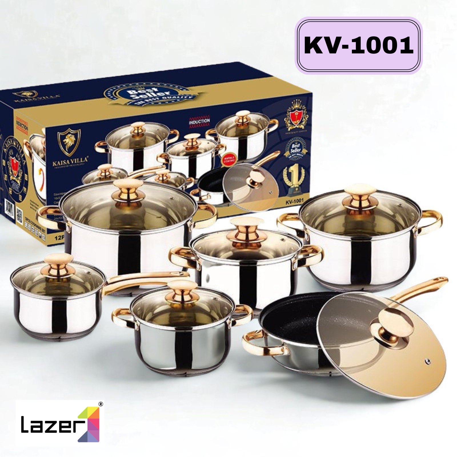 SET DE OLLAS KV 1001