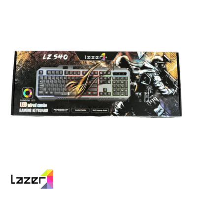 TECLADO GAMER CON LUCES LED