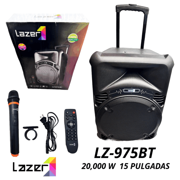 PARLANTE LAZER LZ-975 15´ PROFESIONAL