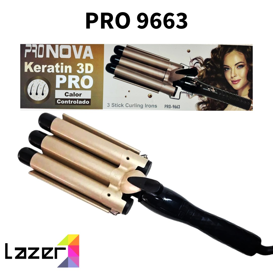 RIZADOR SIRENA KERATINA PRO 9663