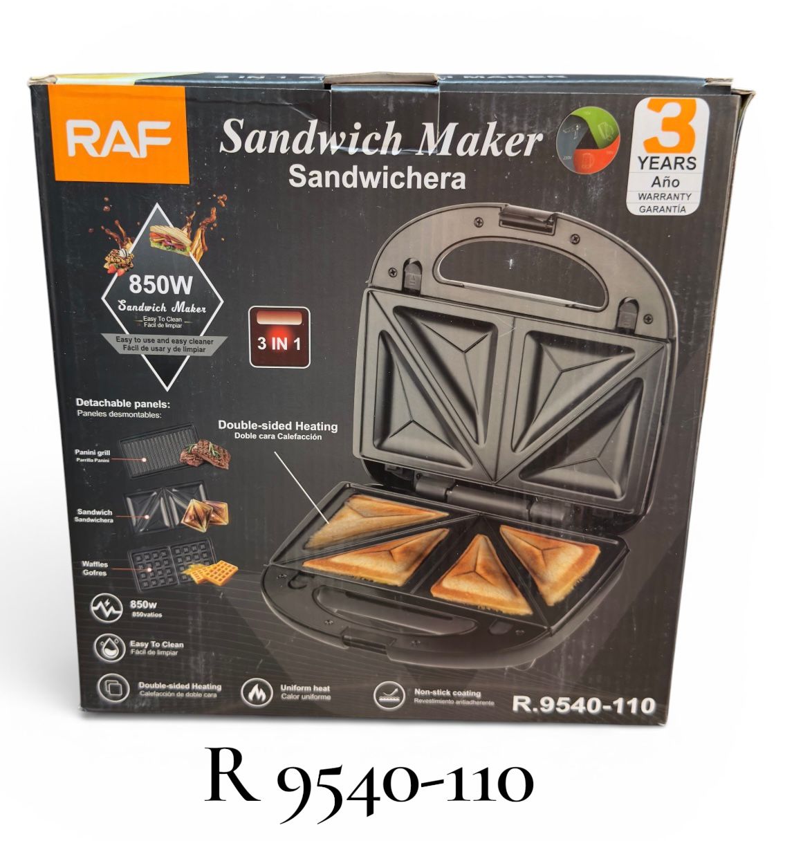 SANDWICHERA 3 EN 1 R9540-110